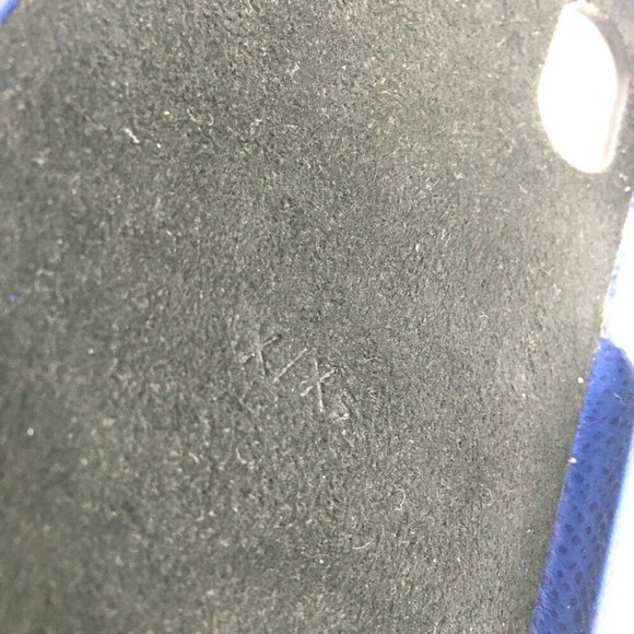 LOUIS VUITTON M67680 Taiga Lama IPHONE-Bumper XS Monogram iPhone Case Blue - Picture 7 of 10